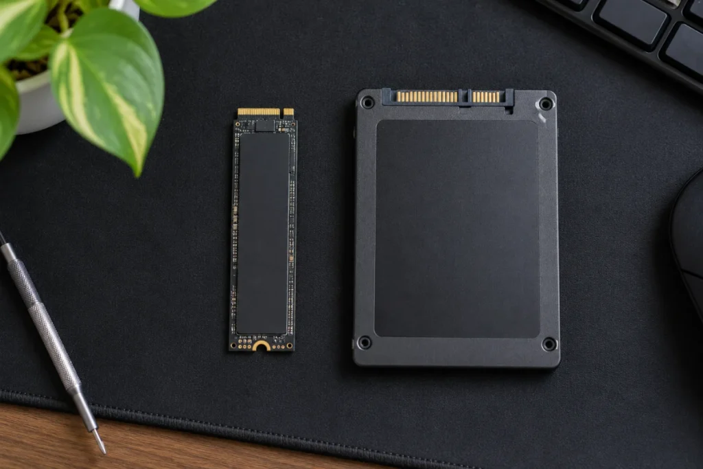 SSD NVMe và SSD SATA